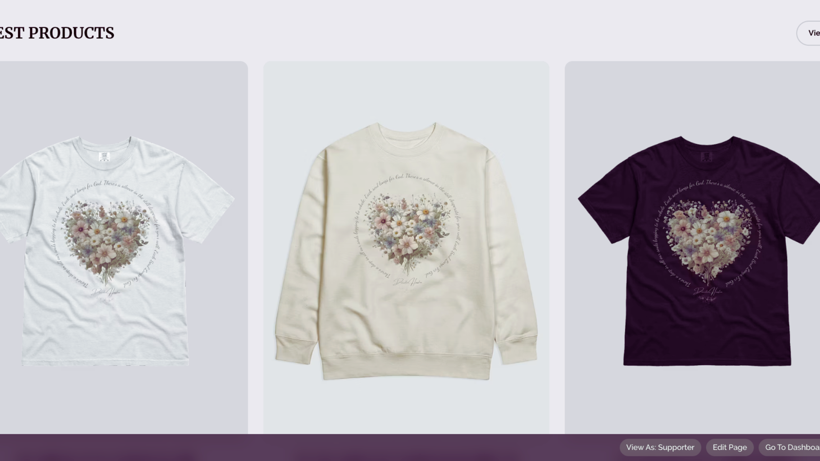 t-shirts, artist merch, New Ways to Connect—The Shop is Officially Open!