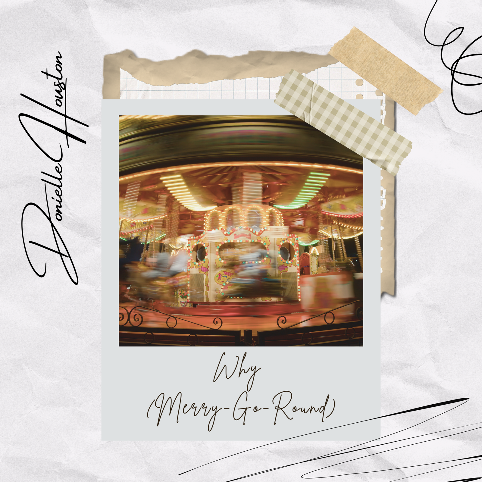 why merry go round album art donielle houston